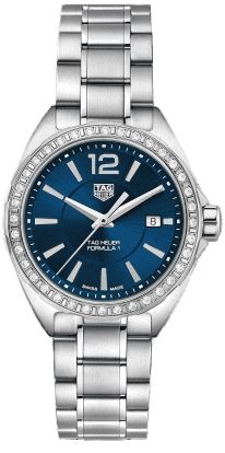 TAG Heuer Formula 1 Quartz 35 Stainless Steel / Diamond / Blue / Bracelet